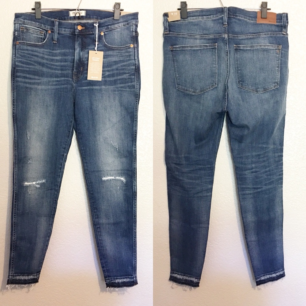 Madewell | NWT High-Rise Skinny 32